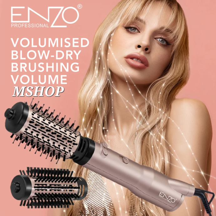 ⁦مشط حراري مجفف دوار انزو Brosse Sechoir tournante ENZO EN-741⁩ - الصورة ⁦2⁩