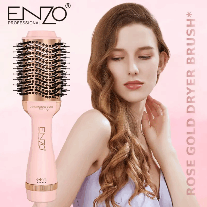 ⁦مشط مجفف انزو Brosse Sechoir ENZO 1500W EN-6209⁩ - الصورة ⁦4⁩