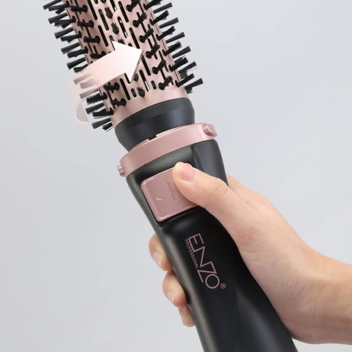 ⁦مشط حراري مجفف دوار انزو 4في1 Brosse Séchoir tournante ENZO EN-756⁩ - الصورة ⁦7⁩