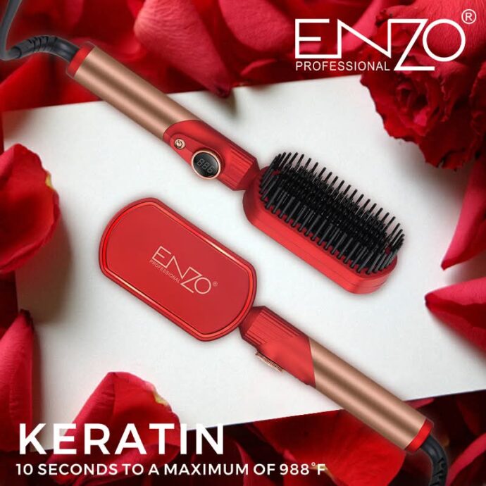 ⁦مشط ملمس انزو brosse lissante ENZO 988°EN-4002⁩ - الصورة ⁦3⁩