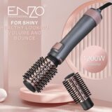 ⁦مشط حراري مجفف دوار انزو 2في1 Brosse Séchoir tournante ENZO EN-759⁩ - الصورة ⁦3⁩